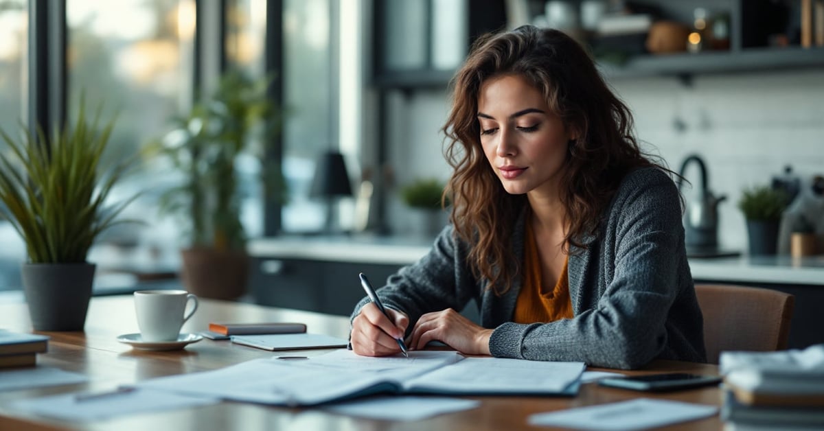 Traduction espagnol vers français : dictionnaire bilingue ouvert sur une table moderne avec stylo et notes