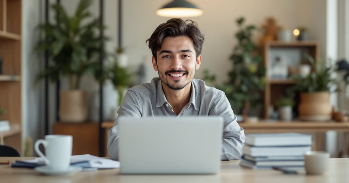 Agence de traduction à Marseille – bureau professionnel avec traducteur au travail