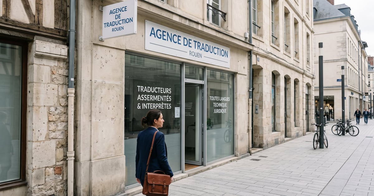 Agence de traduction à Rouen – bureau professionnel de traducteurs spécialisés