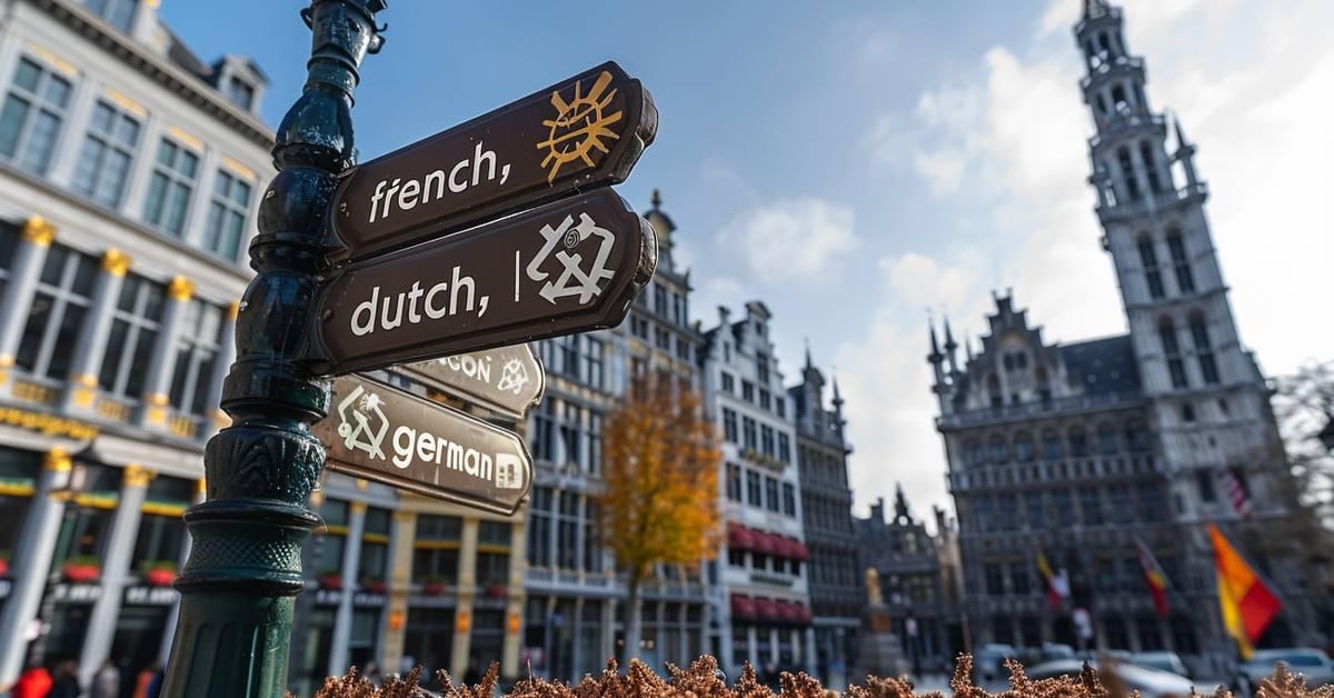 Belgium and its official languages french dutch and german at the heart of natio